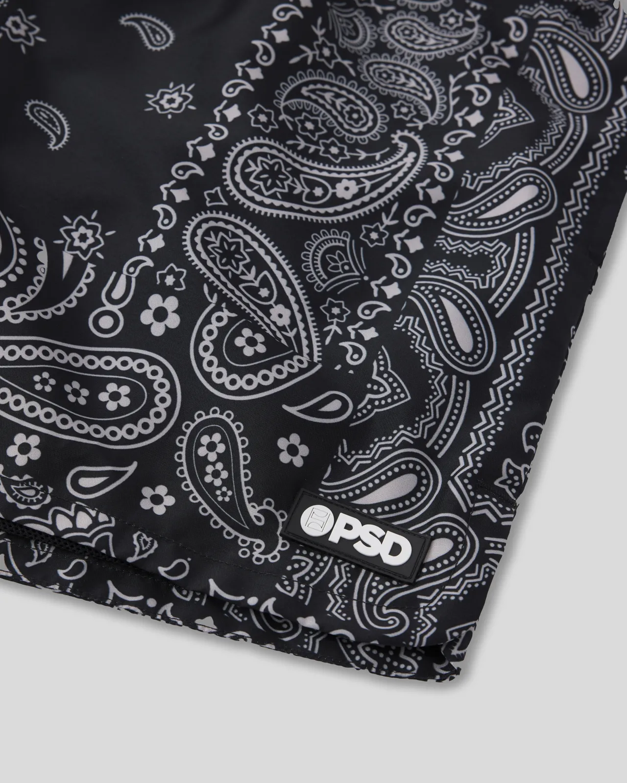Khaki Paisley Essential Short - Image 5